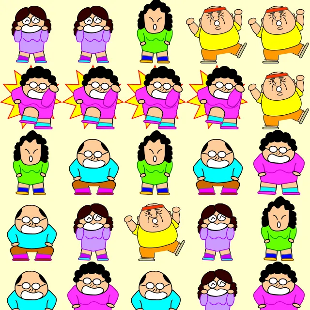 エアロビクス・パズル