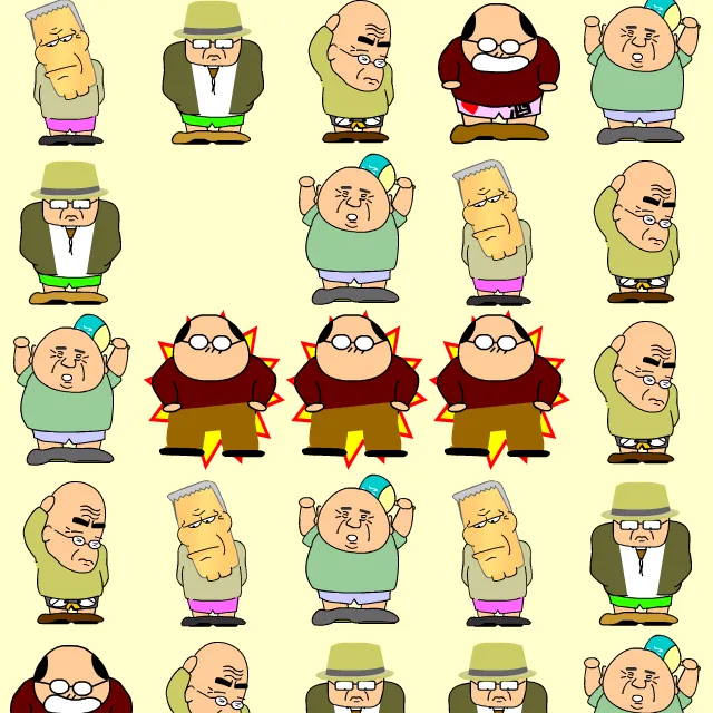 スライドずり落ちおじさん